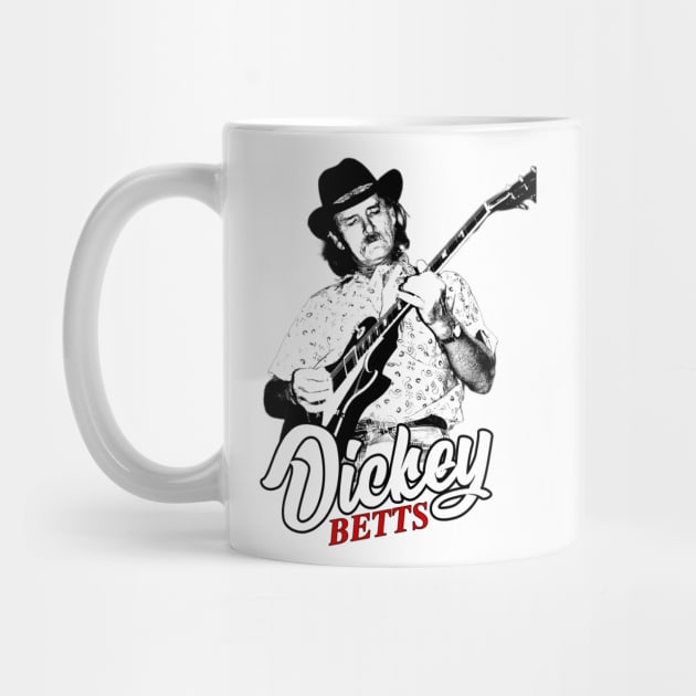 Guitarist legend dickey b by Jokesart